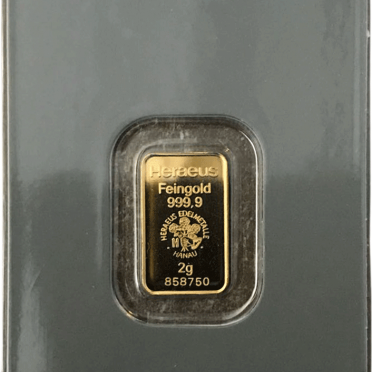 Goldbarren 2 Gramm