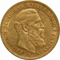 Preussen 20 Mark Friedrich III