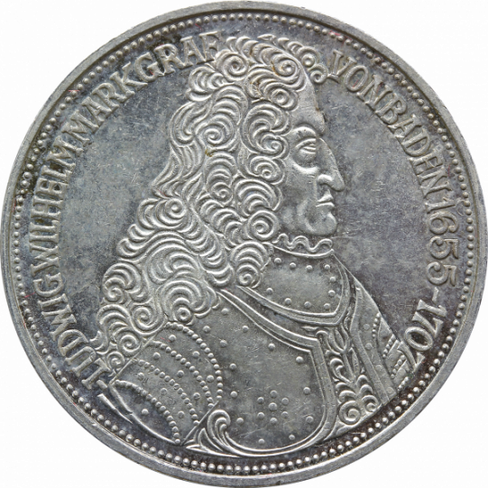 BRD 5.-DM Markgraf von Baden 1955