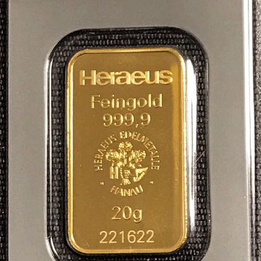 Goldbarren 20 Gramm