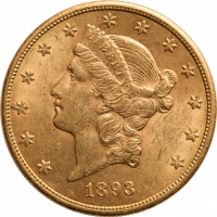 USA 20 $ Liberty Head