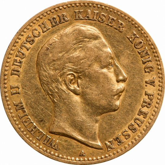 Preussen 20 Mark Wilhelm II
